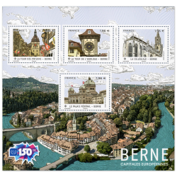 BLOC-FEUILLET DE FRANCE F5804 - 2024 CAPITALES EUROPÉENNES BERNE TIMBRES NEUFS**