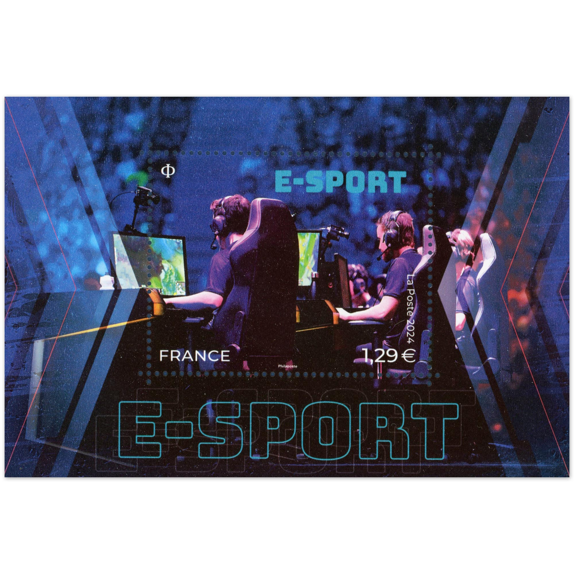 FEUILLET FRANCE N°F5778 JEUX VIDEOS E-SPORT TIMBRES NEUFS** ANNÉE 2024