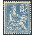 FRANCE MOUCHON N°118 TIMBRE NEUF SIGNÉ BRUN AVEC PETITE ADHÉRENCE COTE 670 EUROS