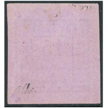 COLONIES FRANCAISES GUADELOUPE TAXE N°8 NON DENTELÉ NEUF SIGNÉ BRUN ANNÉE 1884