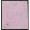 COLONIES FRANCAISES GUADELOUPE TAXE N°8 NON DENTELÉ NEUF SIGNÉ BRUN ANNÉE 1884