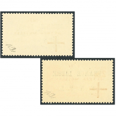 COLONIE FRANÇAISE SAINT PIERRE ET MIQUELON N° 310 ET 311 TIMBRES NEUFS** SIGNÉS