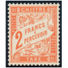 FRANCE TAXE N°41 TIMBRE NEUF SIGNÉ BRUN 2F ROUGE-ORANGE COTE 800 EUROS FRANCE TAXE N°41 TIMBRE NEUF SIGNÉ BRUN 2F ROUGE-ORANGE COTE 800 EUROS
