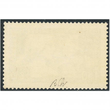 FRANCE N°208 TYPE MERSON 20FFr LILAS-ROSE TIMBRE NEUF** ANNÉE 1926 SIGNÉ BRUN