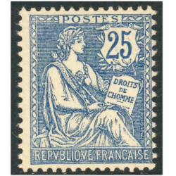 FRANCE N°127 TYPE MOUCHON TIMBRE NEUF** ANNÉE 1902 SIGNÉ BRUN COTE 535€