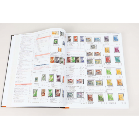 CATALOGUE DE COTATION Y&T 2025 TIMBRES DE MONACO ET DES TOM ANGLES ABÎMÉS