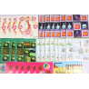 LOT DE BLOCS-FEUILLETS 1-4-5 OU 6 TIMBRES VALEURS 0.46€ NEUFS** FACIALE 127€