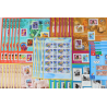 LOT DE BLOCS-FEUILLETS FRANCE TIMBRES VALEURS 10×0.46€ NEUFS** FACIALE 257€