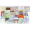 LOT DE BLOCS-FEUILLETS TIMBRES DE FRANCE EN EUROS VALEUR FACIALE 165€
