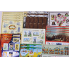 LOT DE BLOCS-FEUILLETS TIMBRES DE FRANCE EN EUROS VALEUR FACIALE 165€