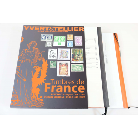 YVERT ET TELLIER CATALOGUE COTATION 2025 TIMBRES DE FRANCE CLASSIQUES À MODERNES