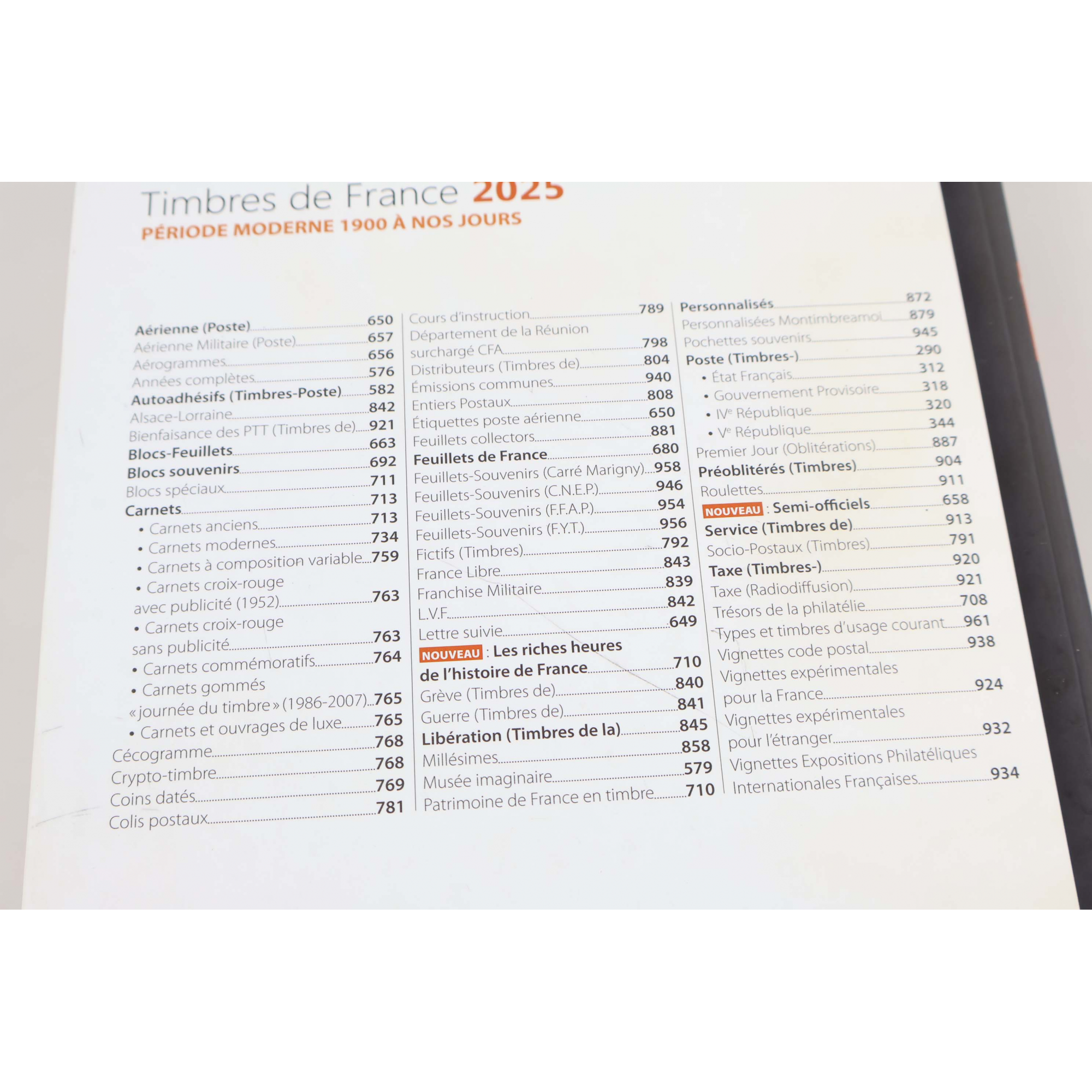 YVERT ET TELLIER CATALOGUE COTATION 2025 TIMBRES DE FRANCE CLASSIQUES À MODERNES YVERT ET TELLIER CATALOGUE COTATION 2025 TIMBRES DE FRANCE CLASSIQUES À MODERNES