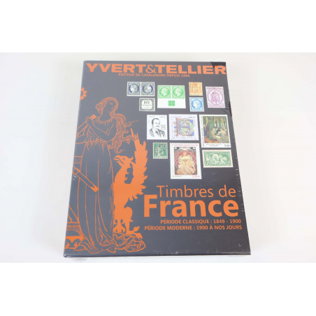 CATALOGUE COTATION YT 2025 TIMBRES DE FRANCE CLASSIQUES À MODERNES, SOUS BLISTER