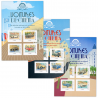 FEUILLETS COLLECTORS SÉRIE N°COL443/445 "VOITURES DE CINÉMA" TIMBRES FRANCE 2021