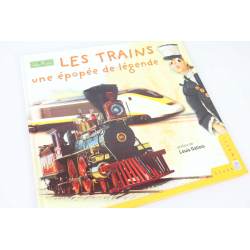 FRANCE, LIVRE DES TIMBRES " LES TRAINS UNE ÉPOPÉE DE LÉGENDE " - ANNÉE 2001