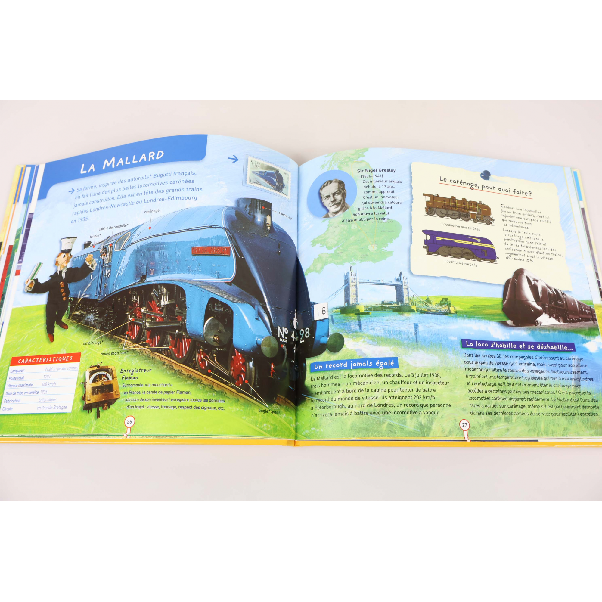 FRANCE, LIVRE DES TIMBRES " LES TRAINS UNE ÉPOPÉE DE LÉGENDE " - ANNÉE 2001