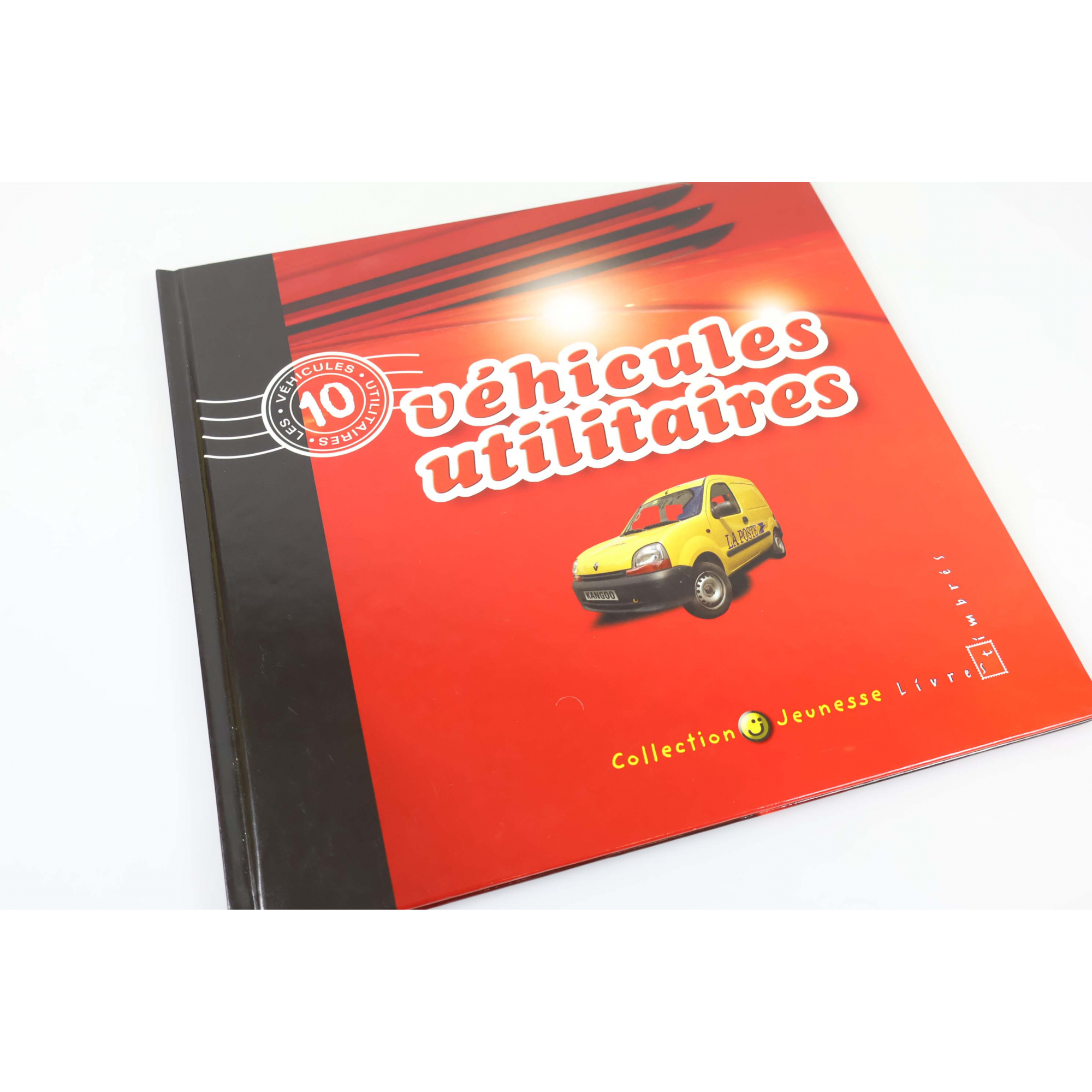 FRANCE, LIVRE DES TIMBRES " VÉHICULES UTILITAIRES " COLLECTION JEUNESSE 2003