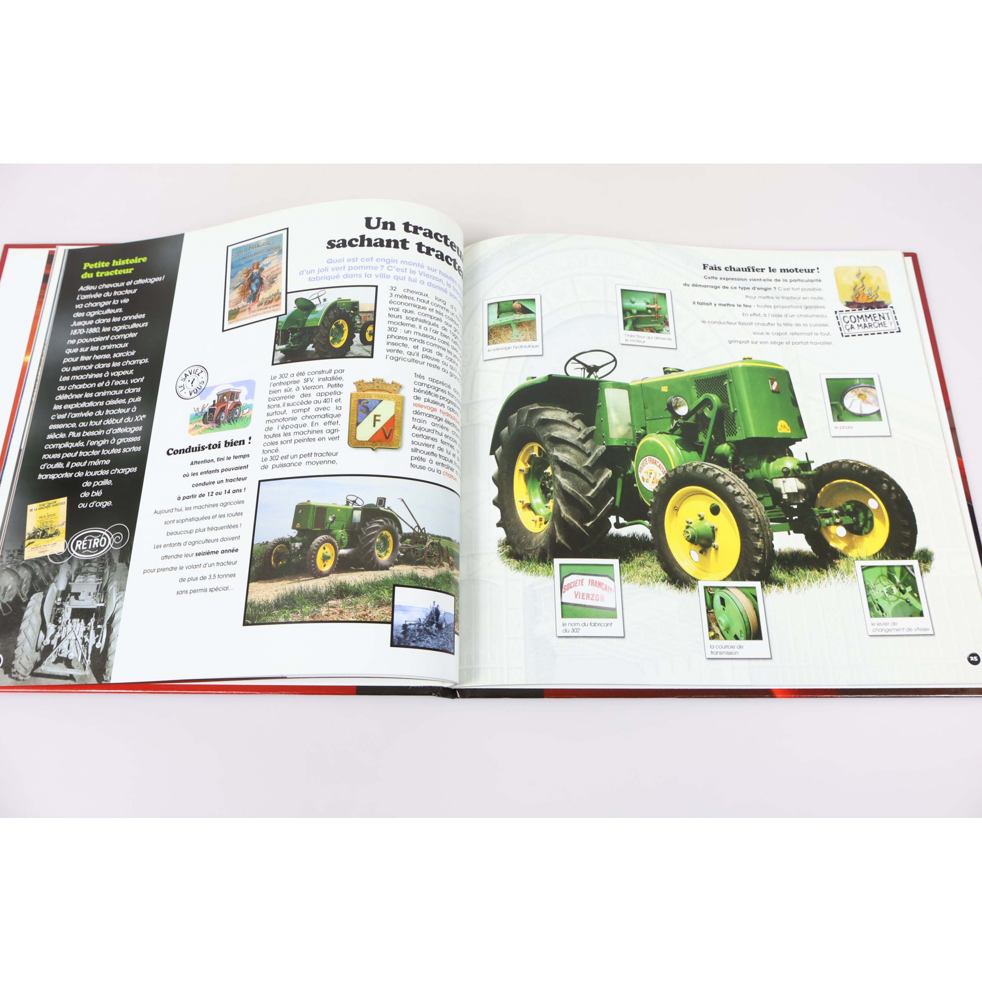 FRANCE, LIVRE DES TIMBRES " VÉHICULES UTILITAIRES " COLLECTION JEUNESSE 2003