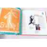 FRANCE, LE LIVRE DES TIMBRES " LA RÉPUBLIQUE AU FIL DU TIMBRE " ANNÉE 1997