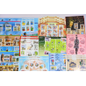 LOT DE BLOCS-FEUILLETS TIMBRES DE FRANCE EN EUROS VALEUR FACIALE 179€