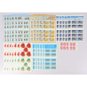 LOT DE 31 CARNETS AUTOADHÉSIFS EN EUROS DE 4.6€ -FRANCE- VALEUR FACIALE 142€