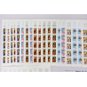 LOT DE 35 CARNETS DE 10 TIMBRES EN EUROS -FRANCE- VALEUR FACIALE 172€