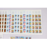 LOT DE 35 CARNETS DE 10 TIMBRES EN EUROS -FRANCE- VALEUR FACIALE 172€