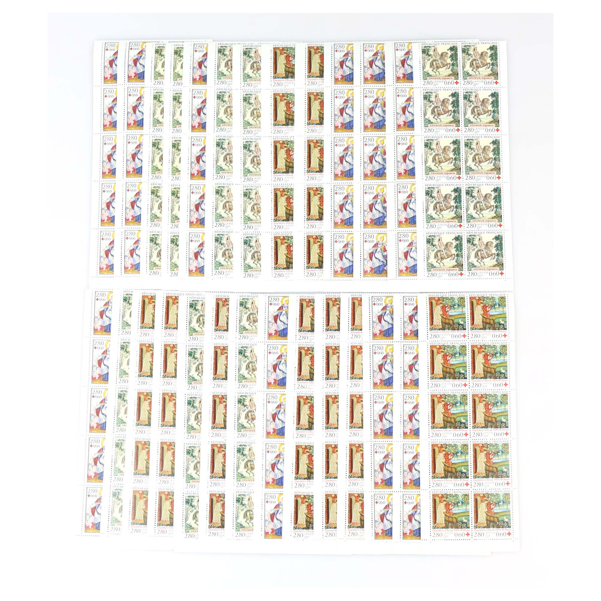 LOT DE 26 CARNETS DE 10 TIMBRES À 2.8 FFr POUR AFFRANCHIR VALEUR FACIALE 110€