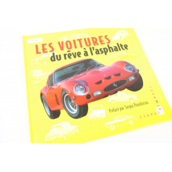 FRANCE, LIVRE DES TIMBRES "LES VOITURES DU RÊVE Á L'ASPHALTE" COLL JEUNESSE 2000