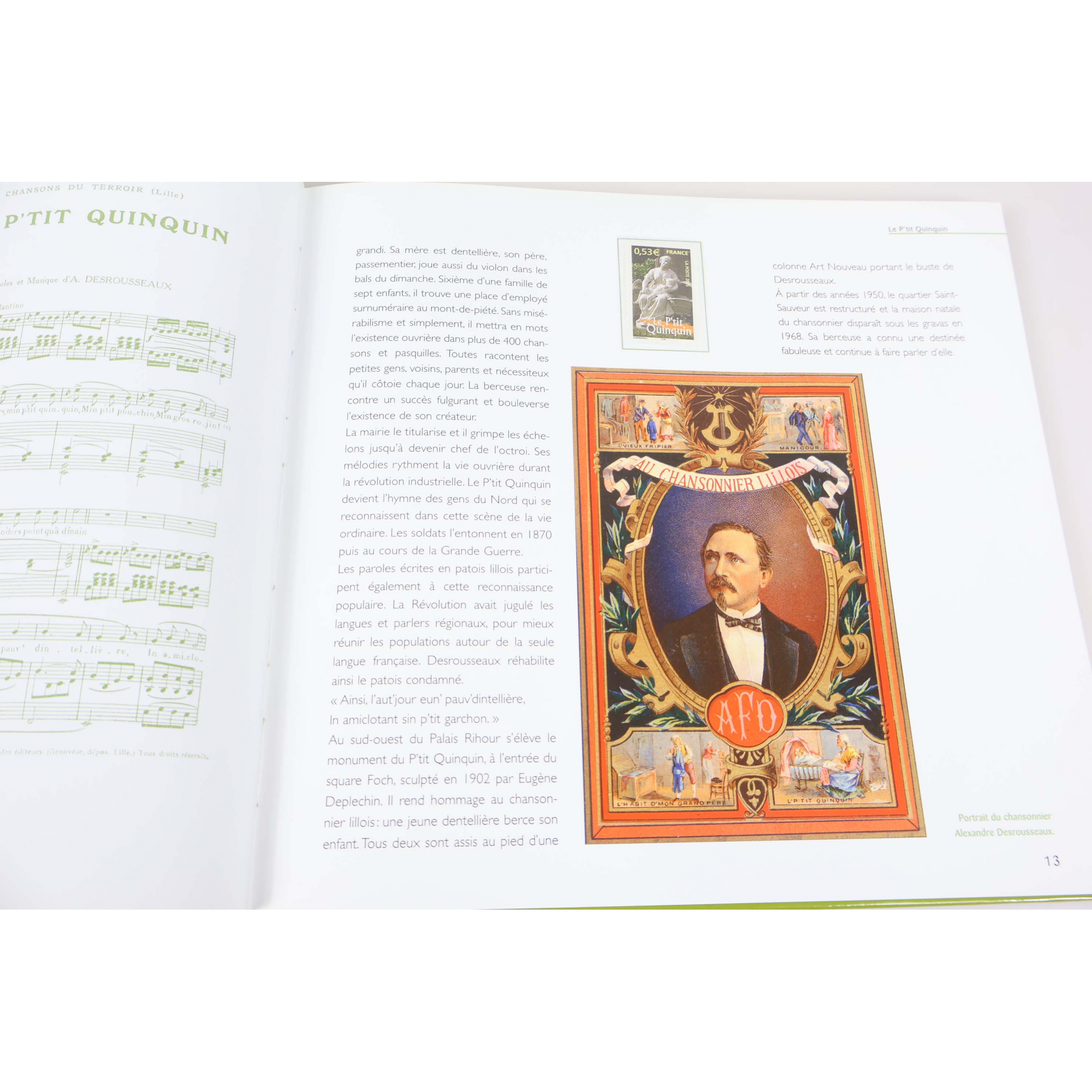 FRANCE, LIVRE DES TIMBRES " PORTRAITS DE RÉGIONS N°3 " 2005 - TRÈS BONNE QUALITÉ