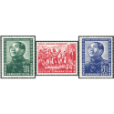 ALLEMAGNE ORIENTALE (DDR) N°38 À 40 SÉRIE COMPLÈTE TIMBRES NEUFS** ANNÉE 1951