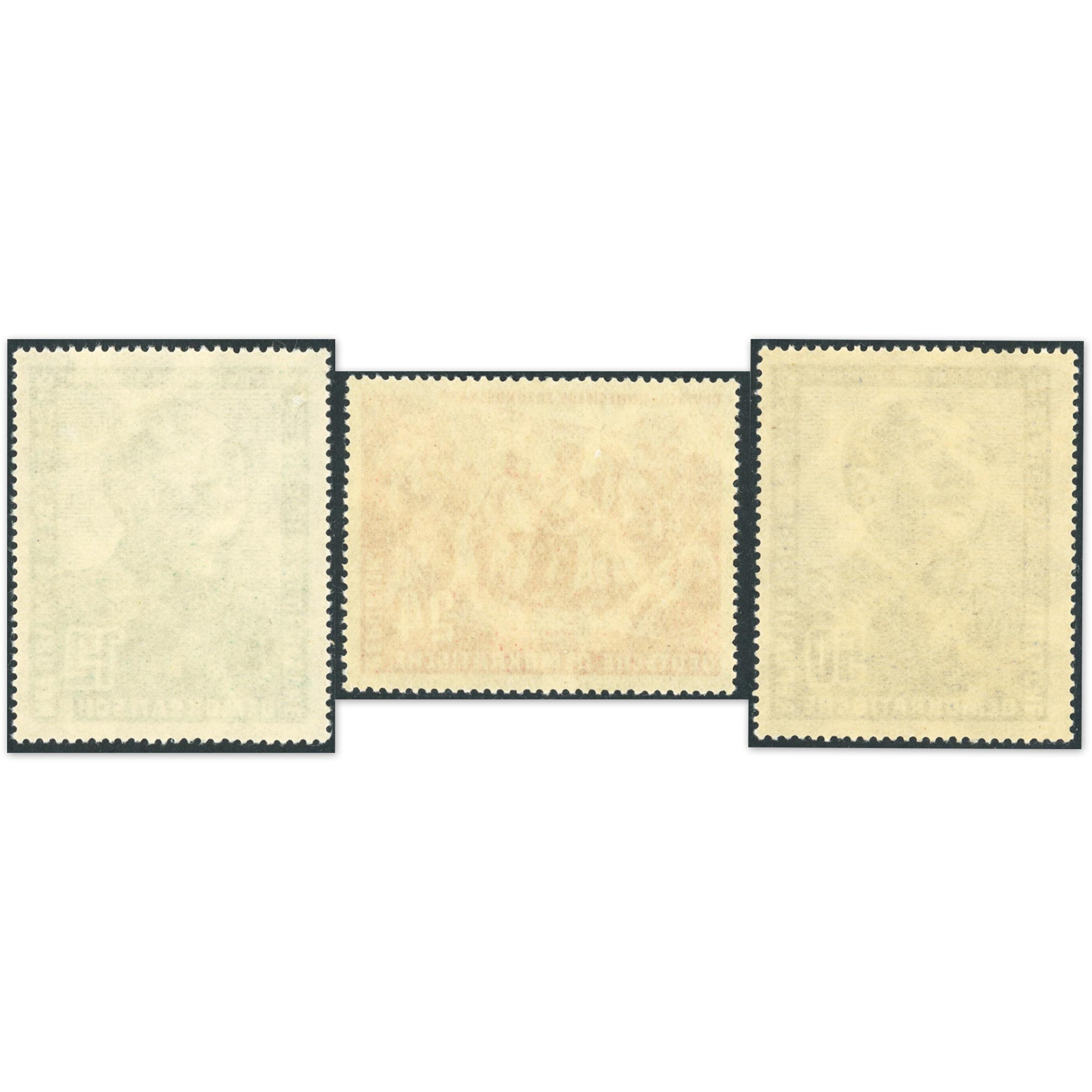 ALLEMAGNE ORIENTALE (DDR) N°38 À 40 SÉRIE COMPLÈTE TIMBRES NEUFS** ANNÉE 1951