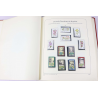COLLECTION ALLEMAGNE (DDR) de 1981 A 1990 TIMBRES NEUFS ET OBLITÉRÉS ALBUM ABRIA