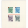 COLONIES FRANCAISES WURTEMBERG BLOC NEUF N°1 SANS GOMME CROIX-ROUGE ANNÉE 1949