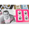 FRANCE, LOT DE COLLECTORS AUTOADHÉSIFS LETTRES 20G - 58 TIMBRES PRIO ET 35 MONDE