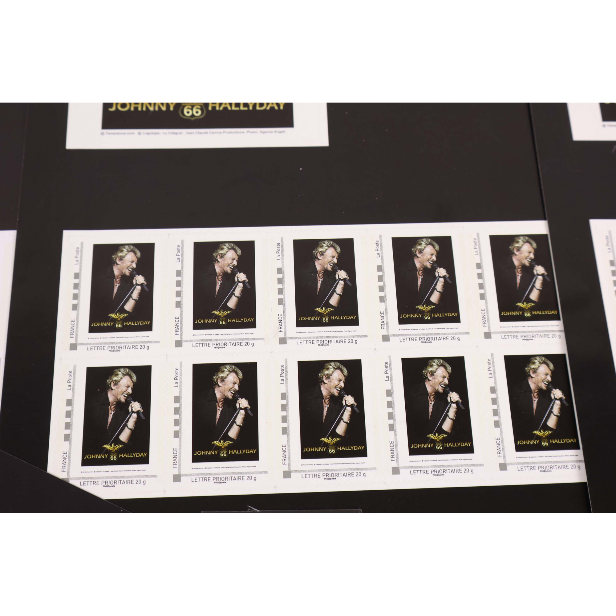 FRANCE, LOT DE COLLECTORS AUTOADHÉSIFS LETTRES 20G - 58 TIMBRES PRIO ET 35 MONDE