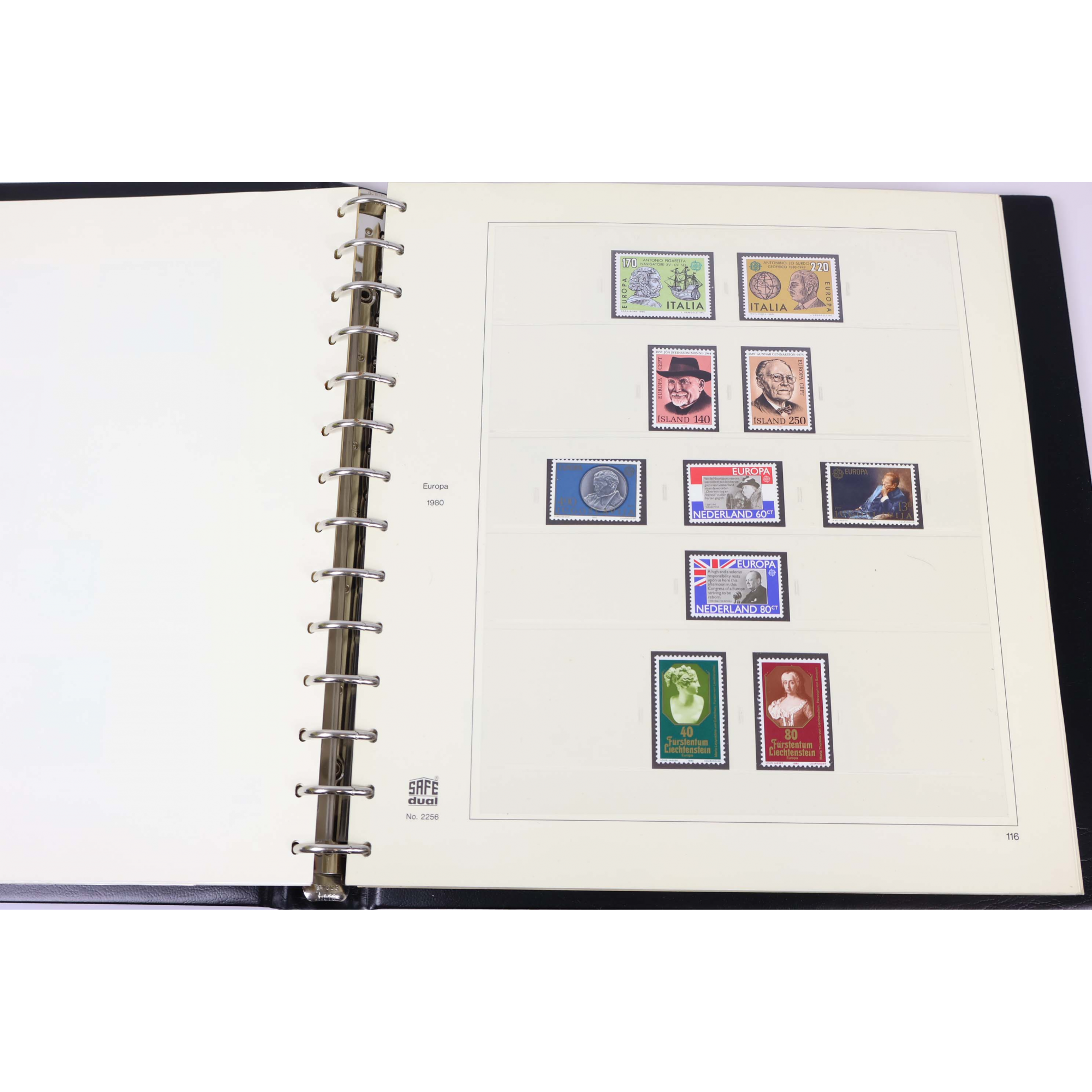 COLLECTION EUROPA CLASSEUR SAFE DE 1980 A 1985 TIMBRES NEUFS COTE IMPORTANTE COLLECTION EUROPA CLASSEUR SAFE DE 1980 A 1985 TIMBRES NEUFS COTE IMPORTANTE
