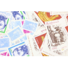 LOT DE 100 TIMBRES FRANCE NEUFS AFFRANCHISSEMENT 1.30 EUROS, SOUS FACIALE