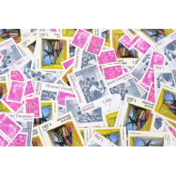 LOT DE 100 TIMBRES FRANCE NEUFS AFFRANCHISSEMENT 1.33 EUROS, -30% FACIALE