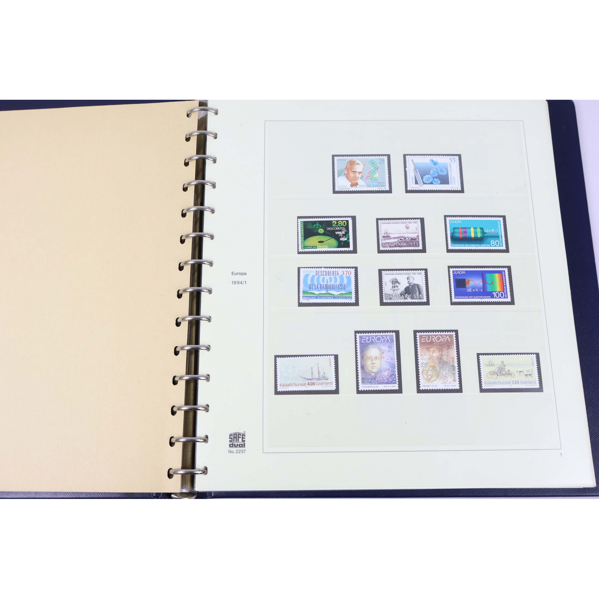 COLLECTION EUROPA CLASSEUR SAFE DE 1994 A 1996 TIMBRES NEUFS COTE IMPORTANTE COLLECTION EUROPA CLASSEUR SAFE DE 1994 A 1996 TIMBRES NEUFS COTE IMPORTANTE