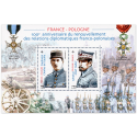 FRANCE FEUILLET N°F5311 "FRANCE - POLOGNE" TIMBRES NEUFS** ANNÉE 2019