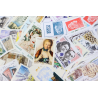 FRANCE LOT DE TIMBRES NEUFS** EN EUROS DES ANNÉES 2017 À 2019 FACIALE 130€