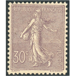 SEMEUSE LIGNÉE N°133 TIMBRE DE FRANCE NEUF** SIGNÉ CALVES ANNÉE 1903 COTE 580€