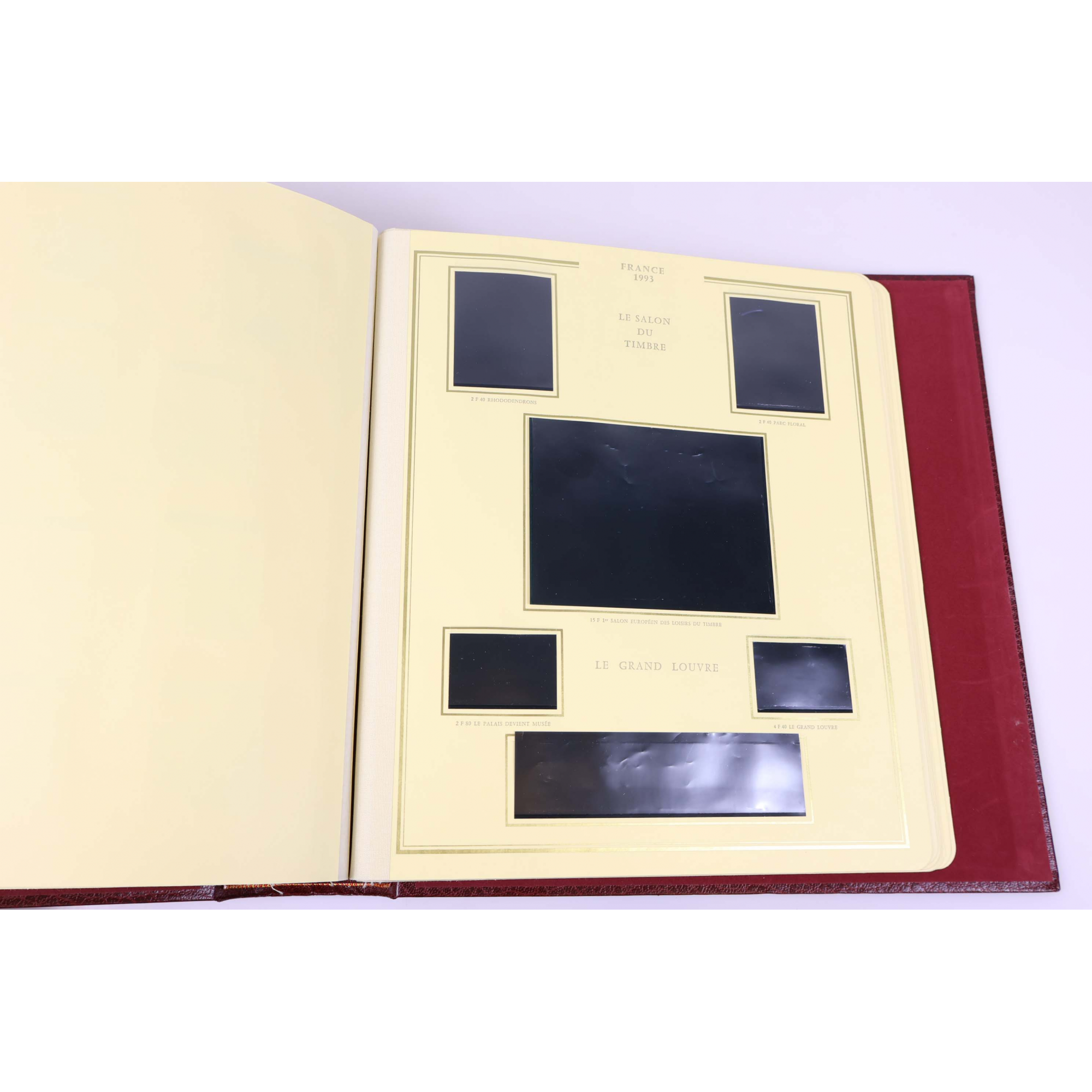 ALBUM CÉRÈS PRÉSIDENCE, POUR UNE COLLECTION DE TIMBRES DE FRANCE DE 1987 À 1992 ALBUM CÉRÈS PRÉSIDENCE, POUR UNE COLLECTION DE TIMBRES DE FRANCE DE 1987 À 1992