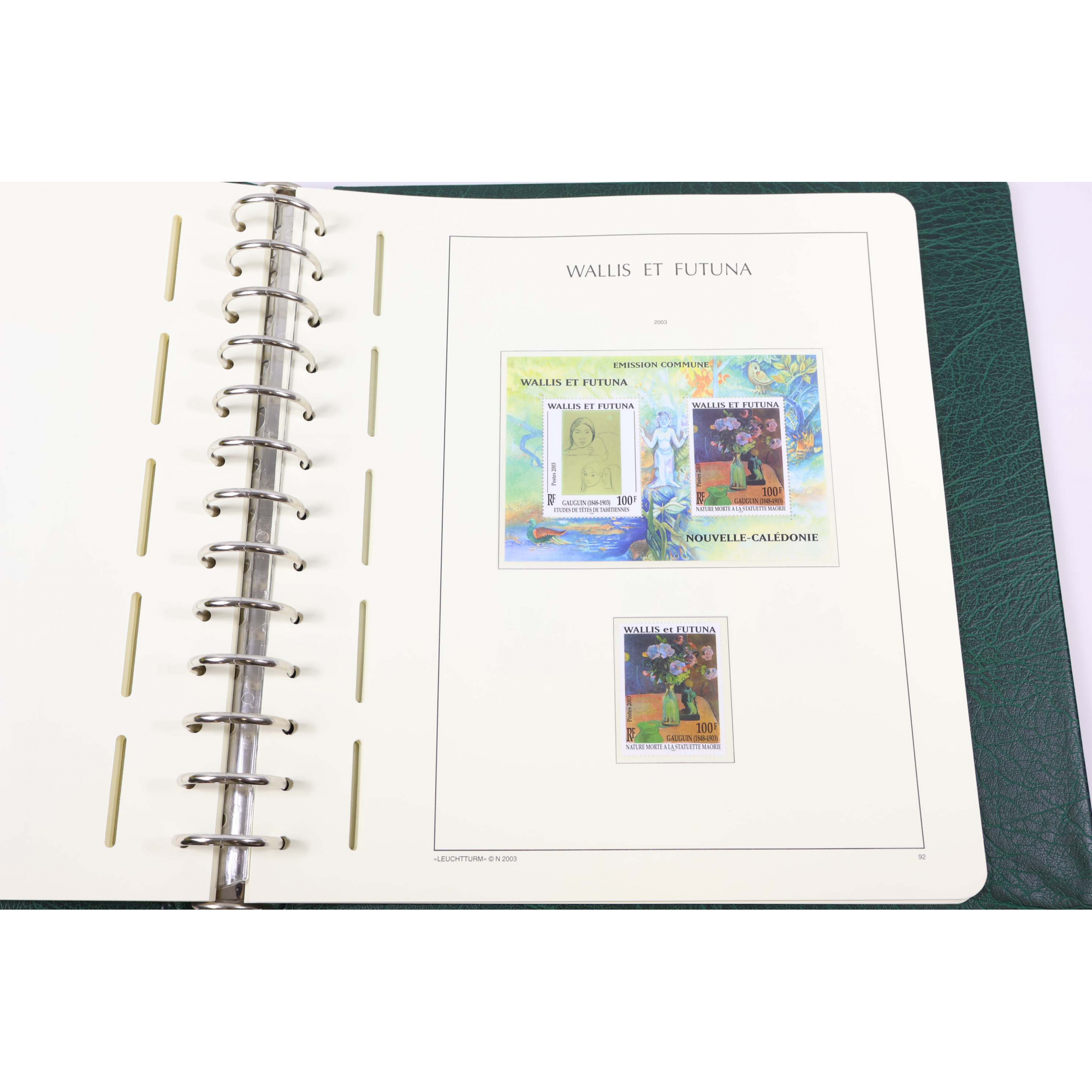 COLLECTION WALLIS ET FUTUNA 1998 À 2005, TIMBRES NEUFS** DANS ALBUM LEUCHTTURM COLLECTION WALLIS ET FUTUNA 1998 À 2005, TIMBRES NEUFS** DANS ALBUM LEUCHTTURM