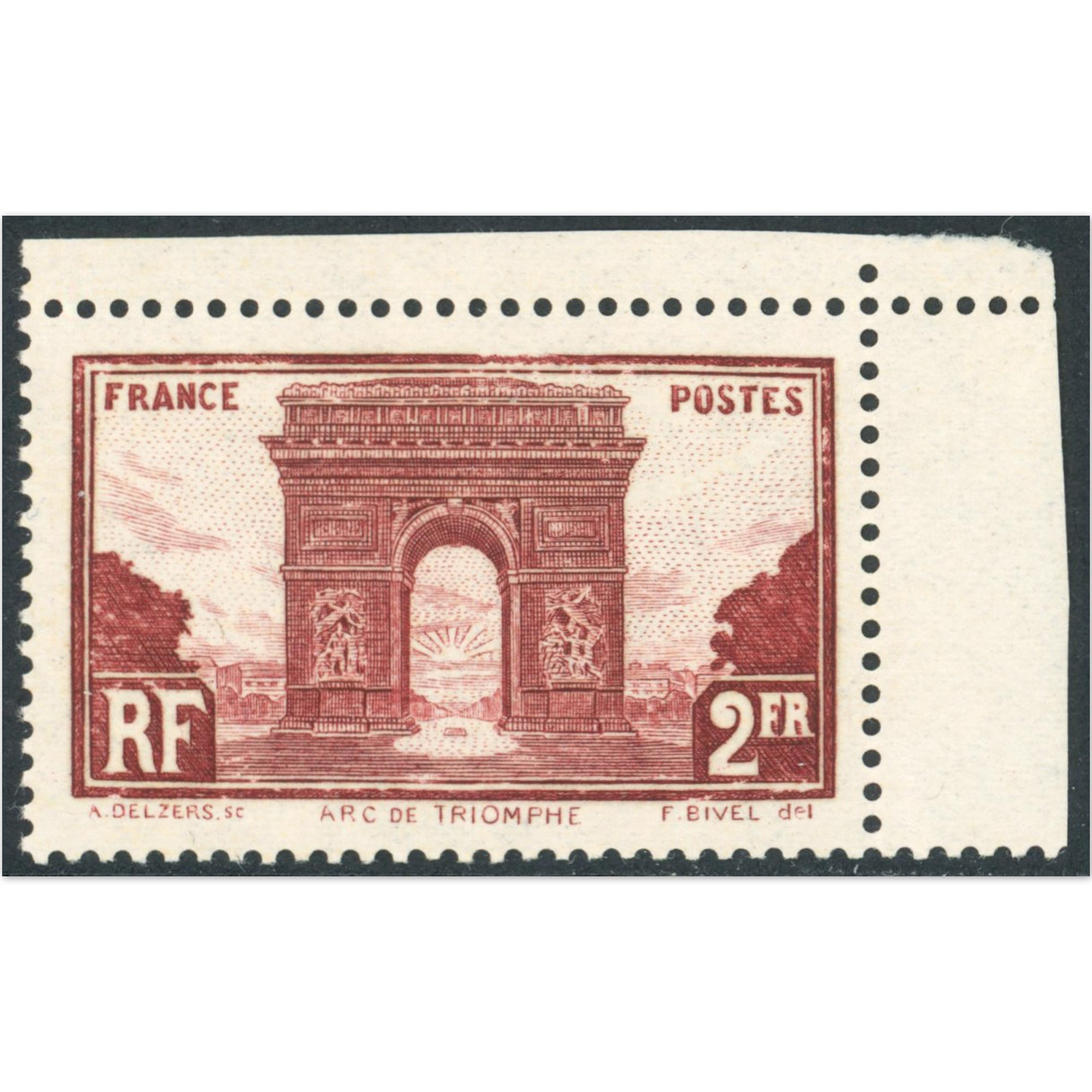 ARC DE TRIOMPHE N°258 "MONUMENTS ET SITES" TIMBRE NEUF** ANNÉE 1929 BDF ARC DE TRIOMPHE N°258 "MONUMENTS ET SITES" TIMBRE NEUF** ANNÉE 1929 BDF