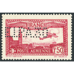 POSTE AÉRIENNE N°6d TIMBRE FRANCE NEUF COTE 5000€ SIGNÉ CALVES QUALITÉ LUXE RARE