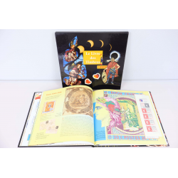 LIVRE DES TIMBRES FRANCE COMPLET ANNÉE 1999 AVEC BOITIER, SIGNES USUELS BOITIER
