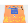 LE LIVRE DES TIMBRES FRANCE COMPLET ANNÉE 2002 NEUFS**, SIGNES USUELS BOITIER