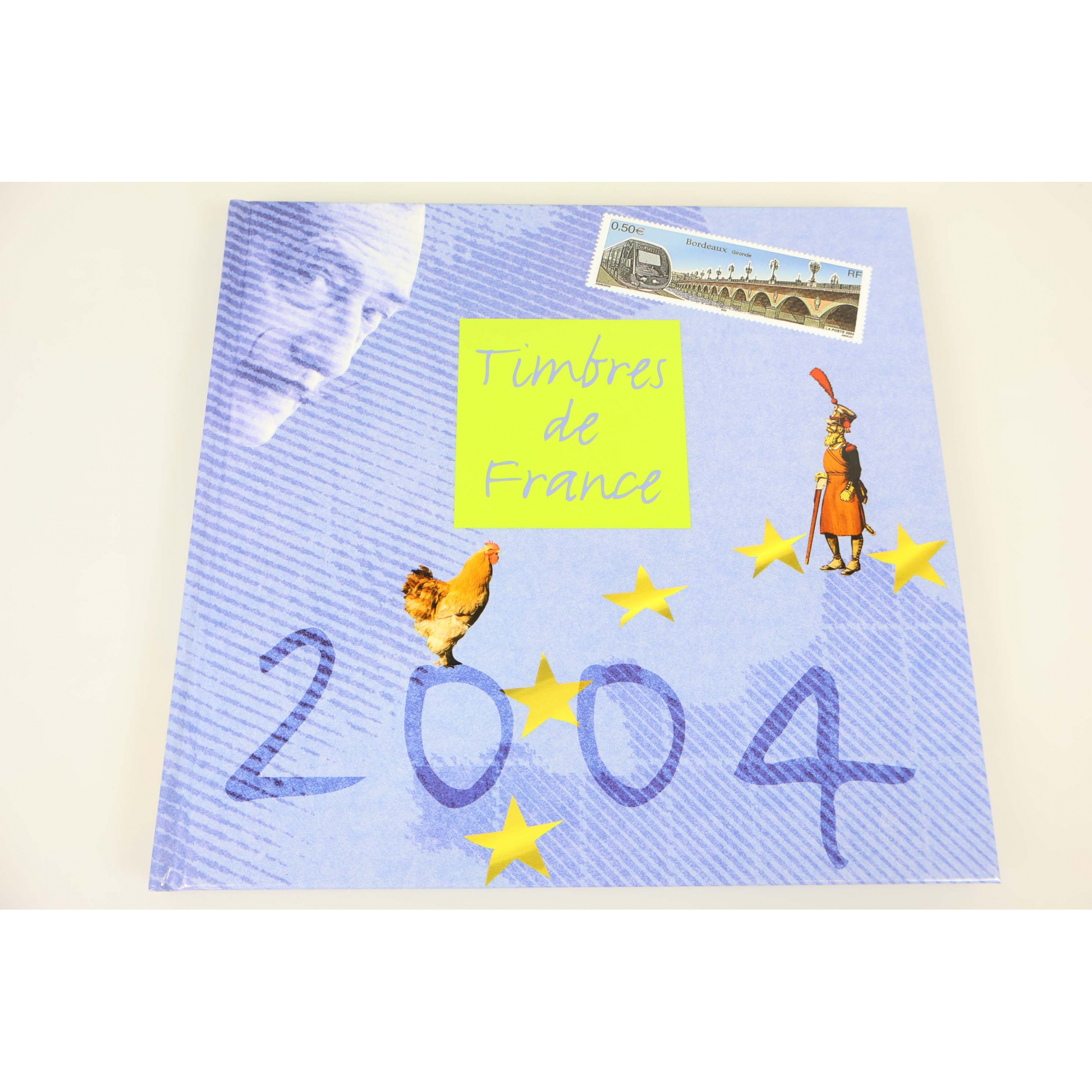 LE LIVRE DES TIMBRES FRANCE COMPLET ANNÉE 2004 NEUFS**, SIGNES USUELS BOITIER